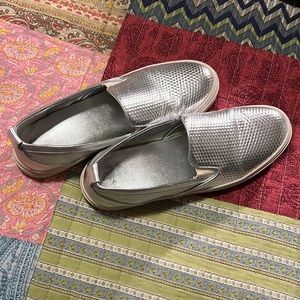 Silver loafer
